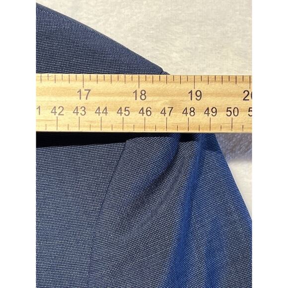 Alfani 42R Slim Royal Cobalt Blue Nailhead Casual Blazer Sport Coat Jacket - Picture 9 of 13